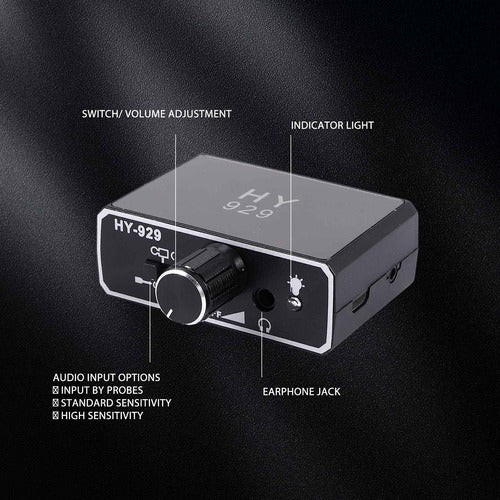 Detector De Vazamento De Água De Tubulação Autônomo Hy929 He 6