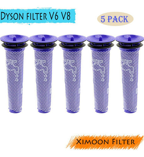 Dyson Filtro Motor Lavable De Pre 5pcs DC58 DC59 V6 V8 Animales As 1