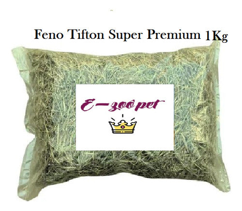 Feno Tifton 1kg E-zoô 1