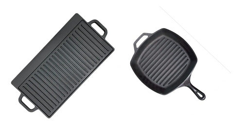 Loderaggio Set Grill + Reversible Griddle 0