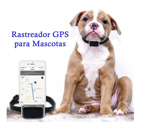 Mini GPS Tracker Locator Pet Collar 1