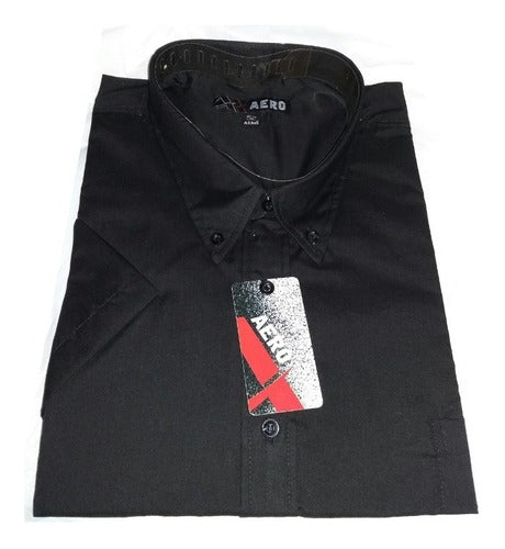 Short-Sleeve Shirt with Pocket - Sizes 56 to 60 - Aero 39