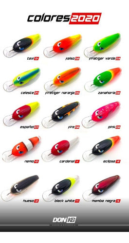 Don Kb Banana Lure Classic Media Agua Trolling (No Cucu) 1