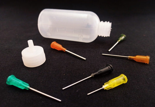 50ml Applicator + 6 Needle Tips for Crafts Dry String 1
