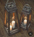 Rustic Wooden Lantern with Aromatic Candle 4