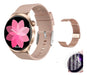 DT NO.1 Smartwatch DT4 Mate Rose Gold Double Band and Protector Film 0