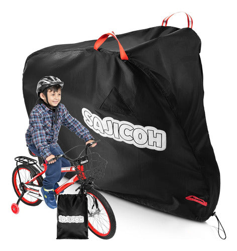 SAJICOH Children's Bicycle Cover, Fits 12 to 14 Inch Wheels 0