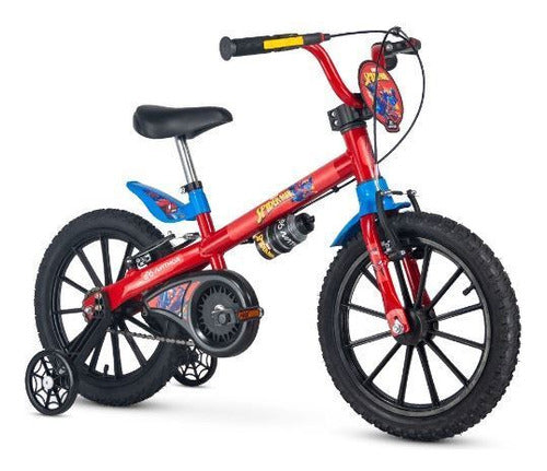 Bicicleta Spiderman  Rodado 16 0