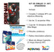 Kit Dibujo 51 Art. Spiderman Temperas Acuarelas Pincel 1