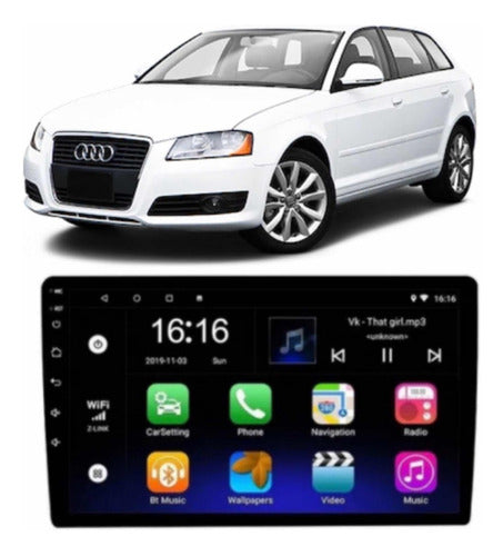 Audi Multimedia Android A3 Wifi Waze Youtube Reverse Camera 0