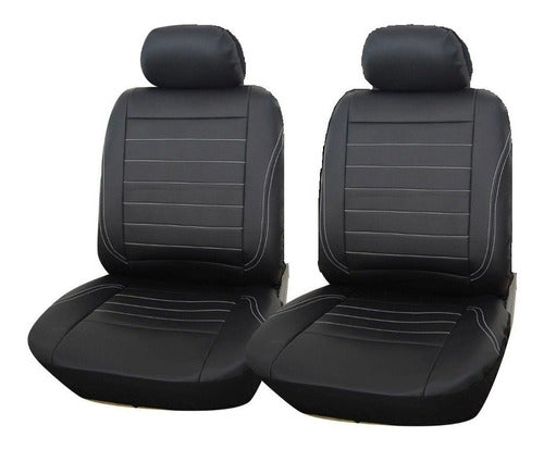 Pick Up Simil Leather Front Seat Covers 0