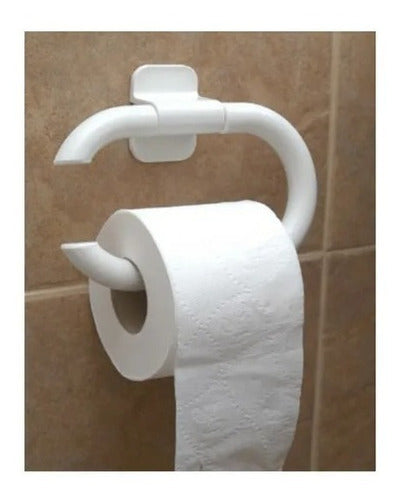 Bari Home Plastic Toilet Paper Roll Holder 2