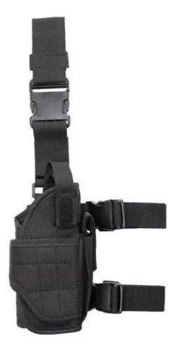 Tactical Concealed Carry Holster Discovery Adventures Adjustable Thigh Strap 0