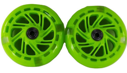 Papaison 2 X 120mm Silicone Wheels Without Lights 0