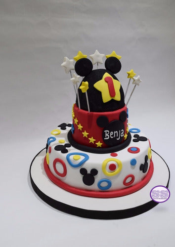 Torta Mickey 4,5 Kg - Ideal Para Cumpleaños - Eventos 1