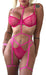 Temptation Lingerie Lace Set with Adjustable Bra and Thong 0