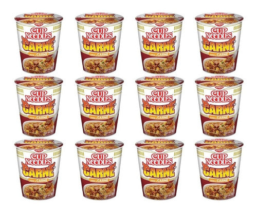 Nissin Cup Noodles Beef 68g - Box of 12 1