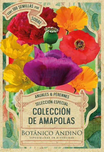 Bulbin Pack Semillas Coleccion Amapolas X 100 Semillas 2