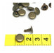 Imported Common Rivets for Leather Goods 10/10 X 1000u 4