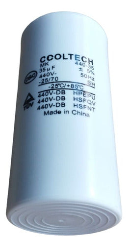 Capacitor 35 Mf Motores Compresor Aires 1