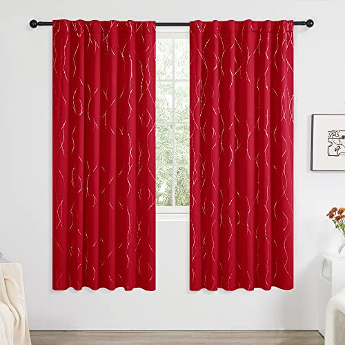 Deconovo - Cortinas Con Bloqueo De Luz Para Dormitorio, 72 P 1