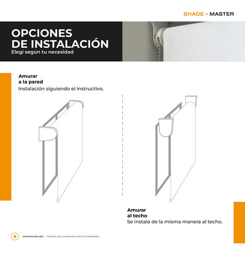 Shade Master Roller Sunscreen 120x120cm 6