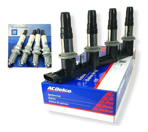 ACDelco Original Spark Plug and Ignition Coil Kit for Chevrolet Sonic LT LTZ 0