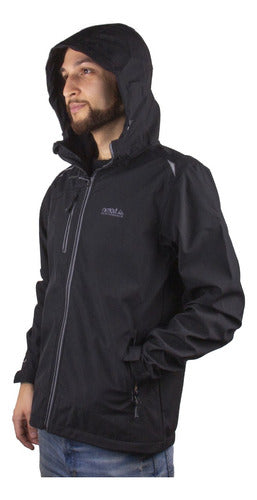 Nexxt Campera Hombre Hayes Softshell Impermeable Micropolar 1