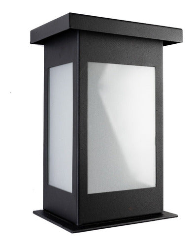 Farol Aplique Pared Hierro Para Exterior Calidad Superior 0