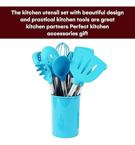 Vdomus Silicone Kitchen Utensil Set 3