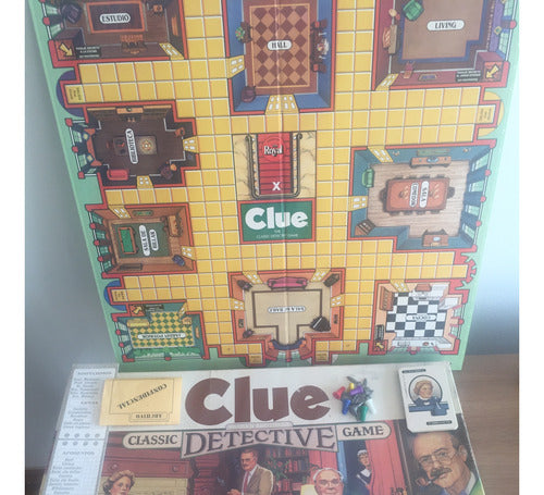 Juego De Mesa Clue Vintage Parker Brothers 1