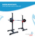 Rack Soporte Sentadillas Pesas Press Pecho Gimnasio Barra 4