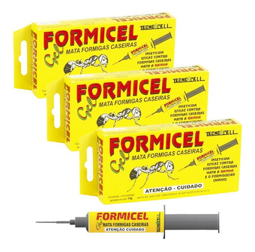 Inseticida Anti-formiga Formicel Gel 10g Elimina A Rainha 1