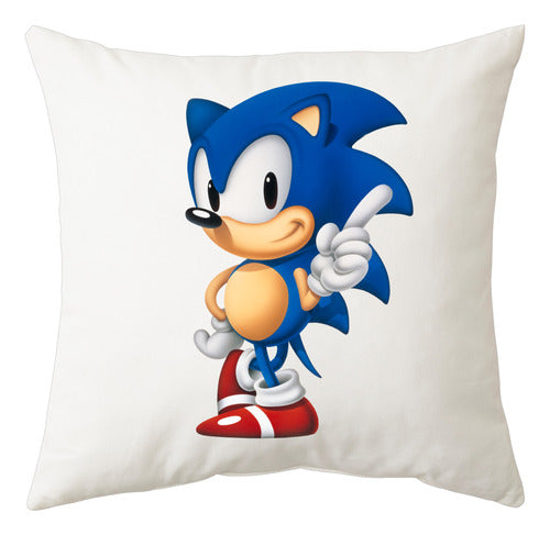 Friki Tu Eres Sonic The Hedgehog Retro Plush Cushion 0