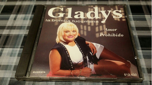 Gladys La Bomba Tucumana - Amor Prohibido - Cd Cumbia 90 0