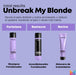 Shampoo Matrix Unbreak My Blonde Total Results Pelo X 300 Ml 4