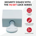 Nu-Set Lock Sliding Window Lock 6 Pack Thumb Screw for Window Security 2