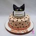 SS GOURMET Torta Gato Con Bar Bijo - Mesa Dulce Tematica Leopardo Print 1