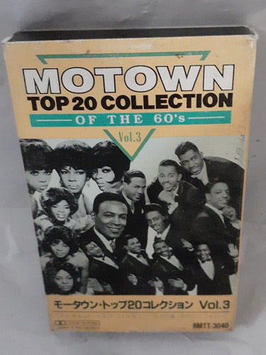 Motown Top 20 Cassette Japonés 3bcds 0