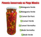 Pimenta Mista Tropical Conservada Em Cachaça Mineira 340 G 1