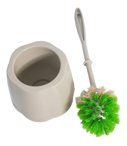 Virulana Toilet Brush with Base 1