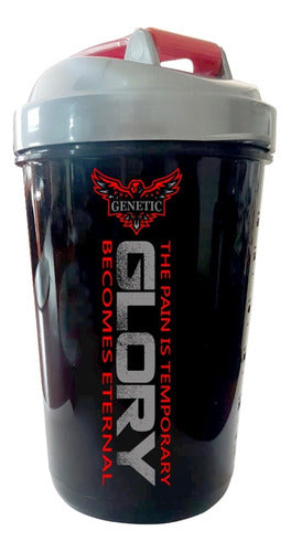 Genetic Shaker Black Glory 600ml Protein Smoothie Maker Without Clumps 0