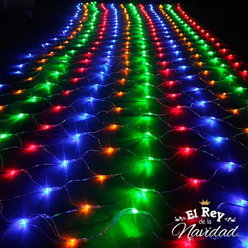 El Rey de la Navidad LED Multicolor Light Net for Christmas Decoration 2