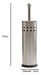 Stainless Steel Toilet Brush with Holder 1