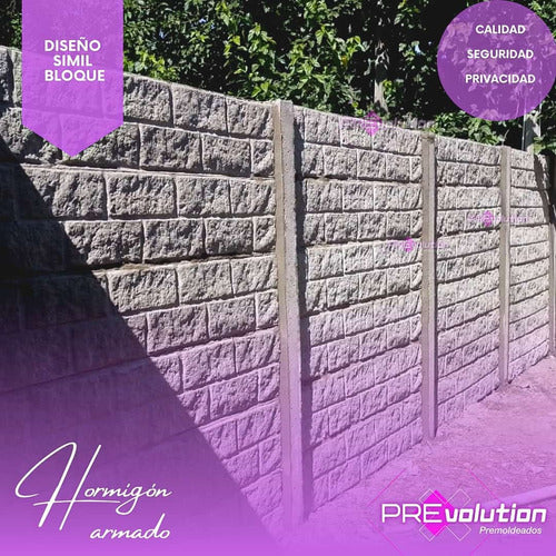 Premolded in 24hs Enclosures Walls Fences 7