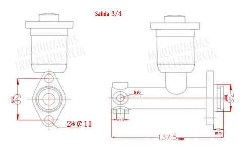 Hangcha Brake Pump for Forklift 2 - 3.5 Tn 3