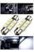 LED Lamp Plafon Auto Lamp 6 LED Ceiling License 12V 1