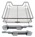 EuroHard Pull-Out Chrome Basket for 50cm Under-Sink Storage 0