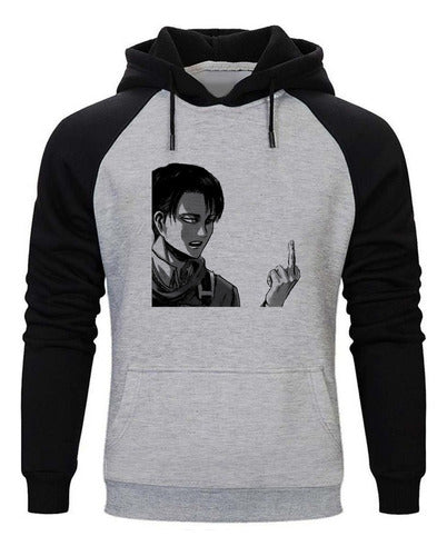 Newcaps Levi Shingeki No Kyoji Anime Manga Hoodie #A39 1