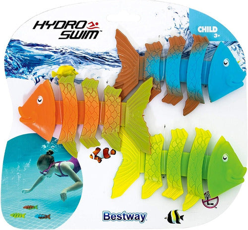 Set of 3 Diving Submersible Fish Water Game Bestway Sharif Express 1